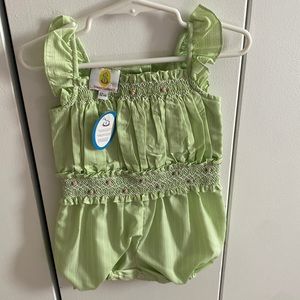 NWT smock couture romper